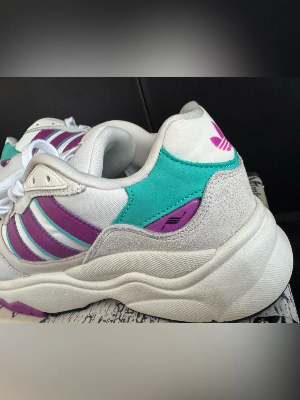 Addidas RETROPY F90 'OFF WHITE SONIC FUCHSIA'
